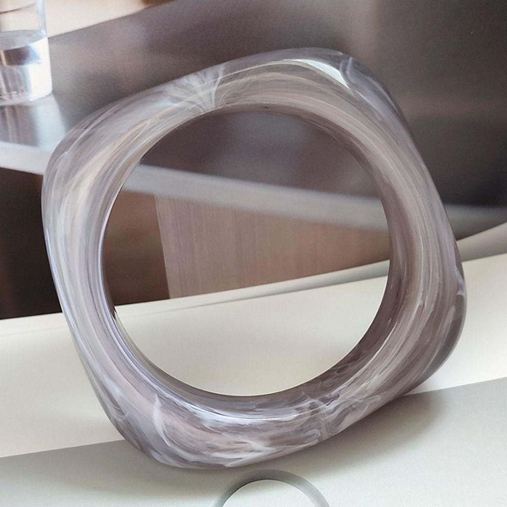 Богемный акриловый браслет в европейском американском стиле ретро-кольцо на руку нестандартный широкий браслет для женщин