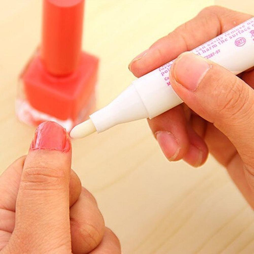 Nail Corrector Cuticles Edges Gel Art Polish Pen Remover Cleaner Manicure Tool Lady Fashion Nails Decor