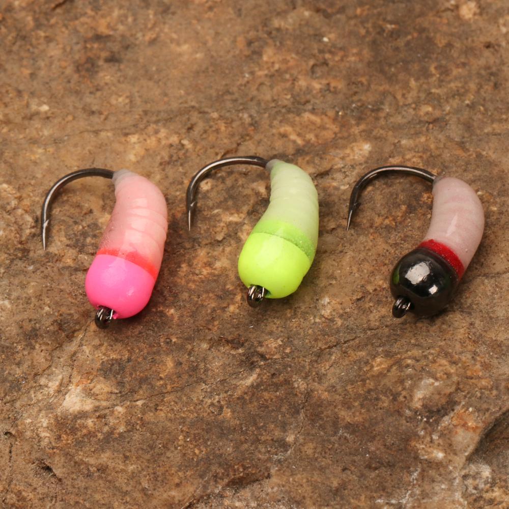 Bimoo #12 #10 #8 10 шт., быстро тонущая медная приманка с головой нимфы с бусинами, искусственная влажная приманка