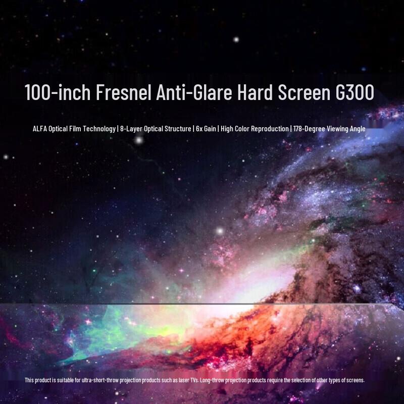 Appotronics 100-inch Fresnel Fixed Frame Projection Screen