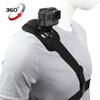 360 Degree Shoulder Strap Mount Harness for Go Pro Hero 11 10 9 8 7 6 5 4 Action Camera Chest Shoulder Mount Belt Strap