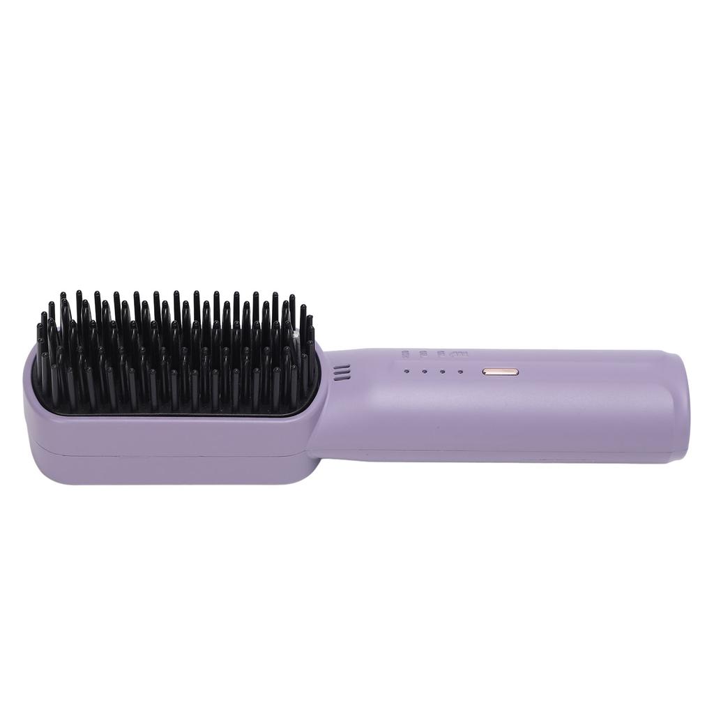 Щетка для выпрямления волос Портативная перезаряжаемая щетка-выпрямитель для волос Беспроводная ионная нагреваемая расческа-выпрямитель для всех