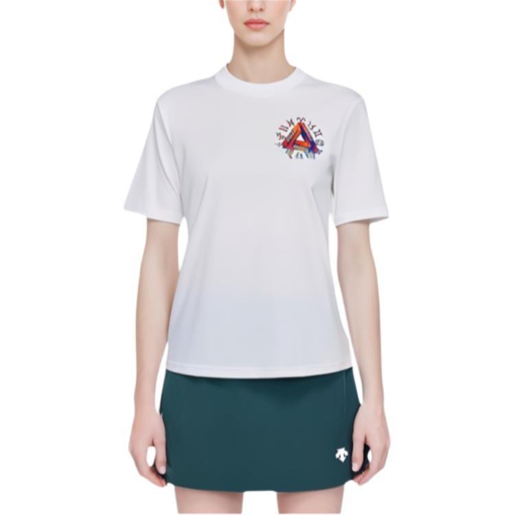 PALACE T Shirts Unisex White Crew Neck Moderate P12TS038