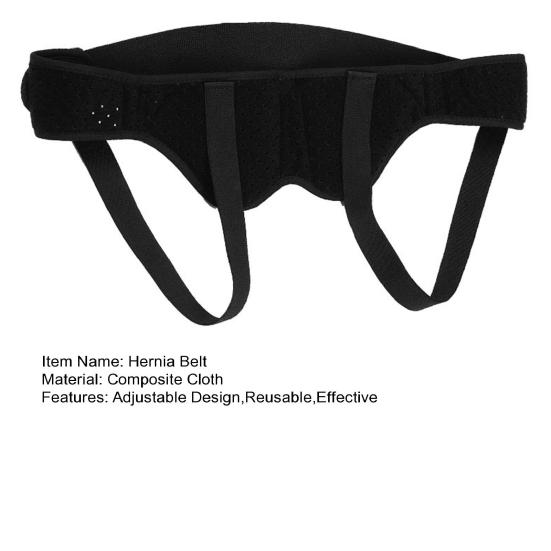 Yousheng Hernia Belt Adjustable Design Pain Relief Inguinal Support Removable Compression Pad Male Hiatal Hernia Care Recovery Strap Health Massage