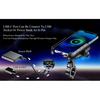Motorcycle Phone Holder Mount With Qi 15W Wireless Charger & 20W USB-C Fast Charging Port with C To C Cable for 4-8" Phones