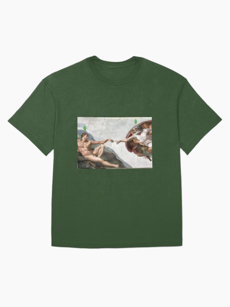 The Creation The Creation of Adam Sims Oversized T-Shirt