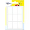Avery Étiquette Autocollante Blanc (pack De 72)