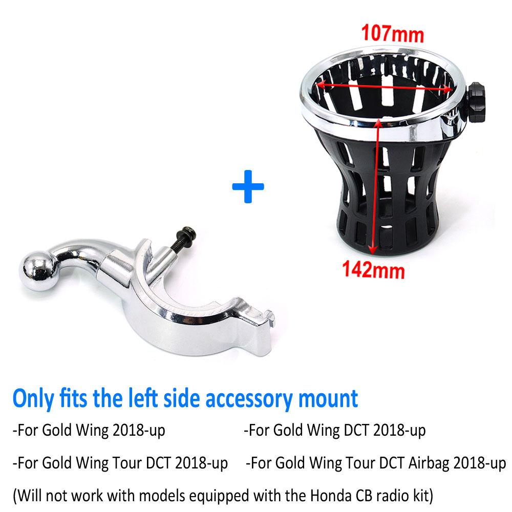 Мотоцикл Gold Wing Держатель для бутылки с водой, стакана, сетчатая корзина, кронштейн для Honda Goldwing GL 1800 GL1800 F6B