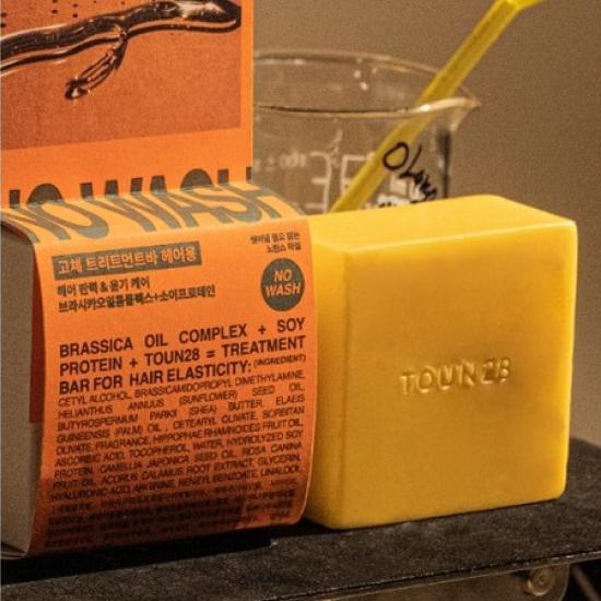 TOUN28 No Wash Treatment Bar 80g 1 out of 2 options (For Hair Elasticity / For Damaged Hair)