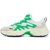 Fern Series Fern Grass Shoes Mesh Fabric Synthetic Leather Casual Versatile Low-Top Dad Shoes Men Sneakers FILA-White F12M331101FWK