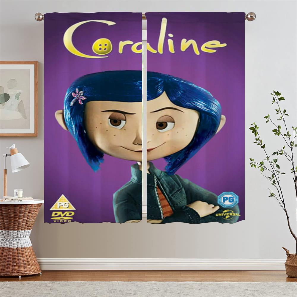 Coralines2 Шкафы для украшения гостиной Шторы для детской комнаты Затемняющие шторы для ванной Подхваты для оконных занавесок