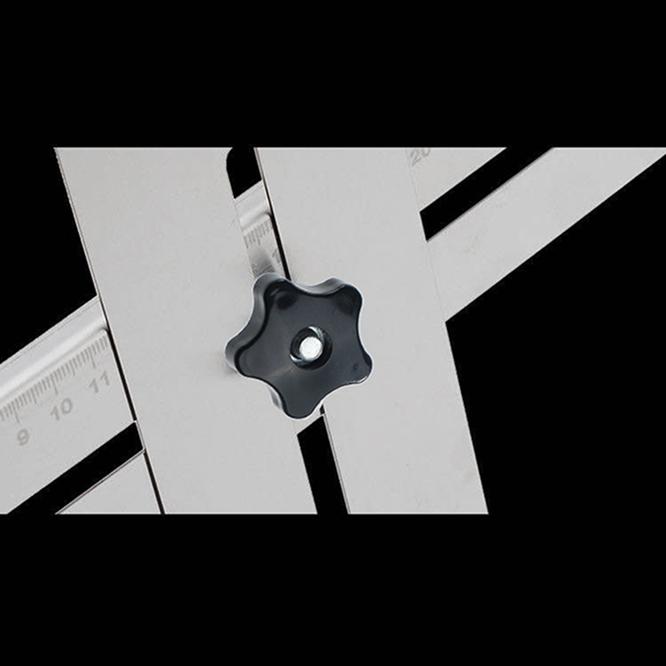 Регулируемый локатор плитки для настенной маркировки, линейка положения, керамический резак для отверстий, дрель для плитки, строительный инструмент