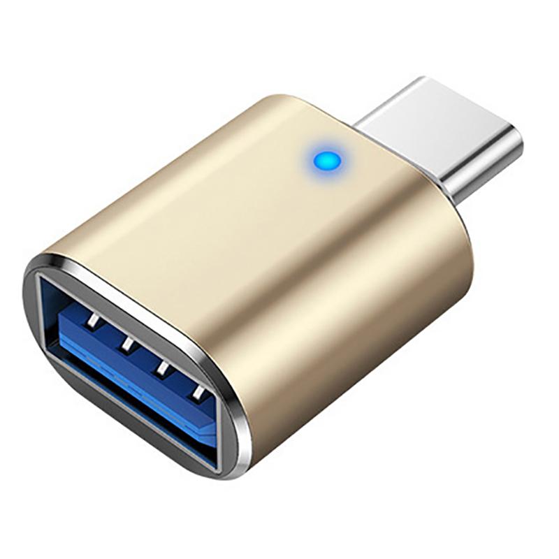 Aluminum Usb 3.0 To Type C Adapter Otg To Usb C Usb-A To Micro Usb Type-C Female Adapters For Macbook Pro/Air And Smartphone