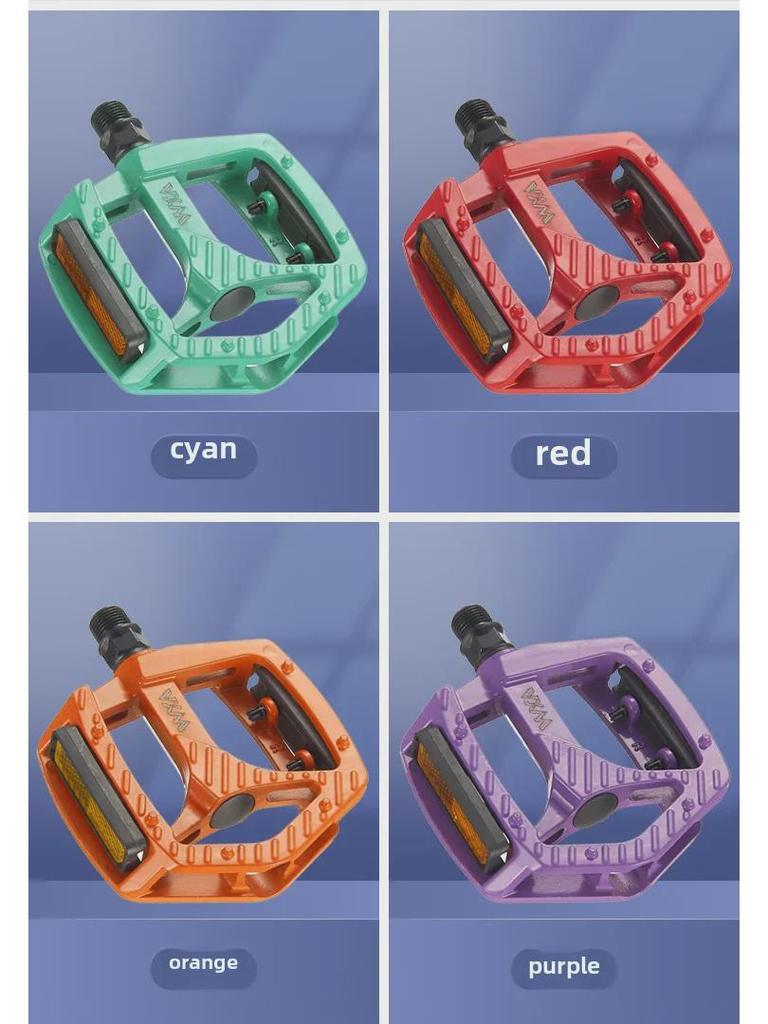 Aluminum Alloy Double DU Bearing Bicycle Pedals for Mountain and Road Bikes