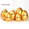 Colorful Golden Eggs for Wedding, Ceremony & Birthday – Free Shipping Available