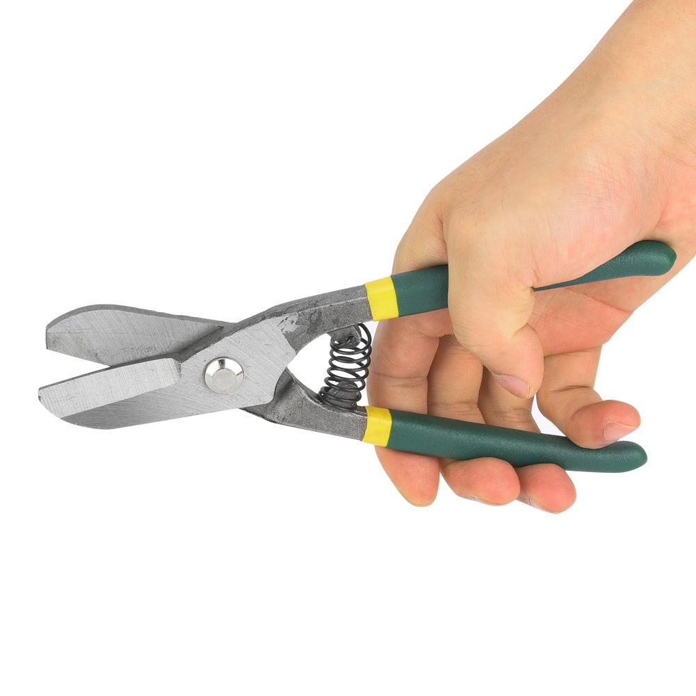 Germany Type Manual Steel Tin Snips Metal Shears Sheet Metal Cutting Scissors Cutter (10 Inch)