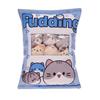 Cute Cat Snack Stuffed Dolls Pillow Pudding Decorative With Cat Plush Pillow Birthday Toy Kawai G8Z2