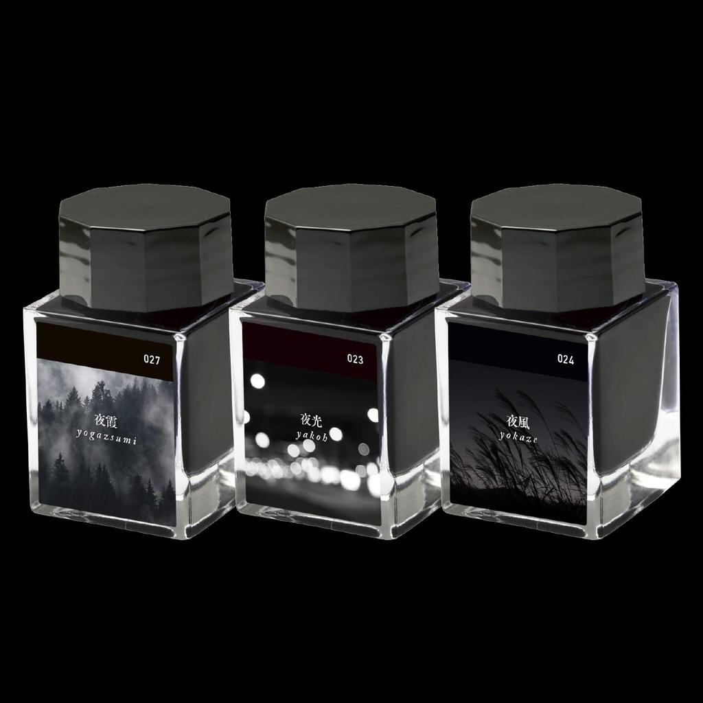 Sailor fountain pen Ebonite Engraved Fountain Pen Night Kasumi Bold 10-8087-620