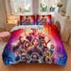 Stranger Things Upside Down Adventure Print 3Pcs Bedding Setduvet Cover With 2 Bedropillowcase Home Birthday Gift