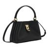 Bally Lock Me Весна-Лето 2025 Коллекция Металлическая Отделка Застежка-Замок Кожаная Сумка Ручная Сумка Через Плечо Мини Женские Сумки Черная 6311552