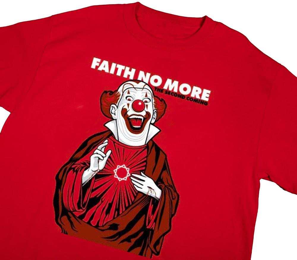 Футболка Faith No More The Second Coming, короткий рукав, красная, унисекс, S-5XL, 1J0584, унисекс футболка
