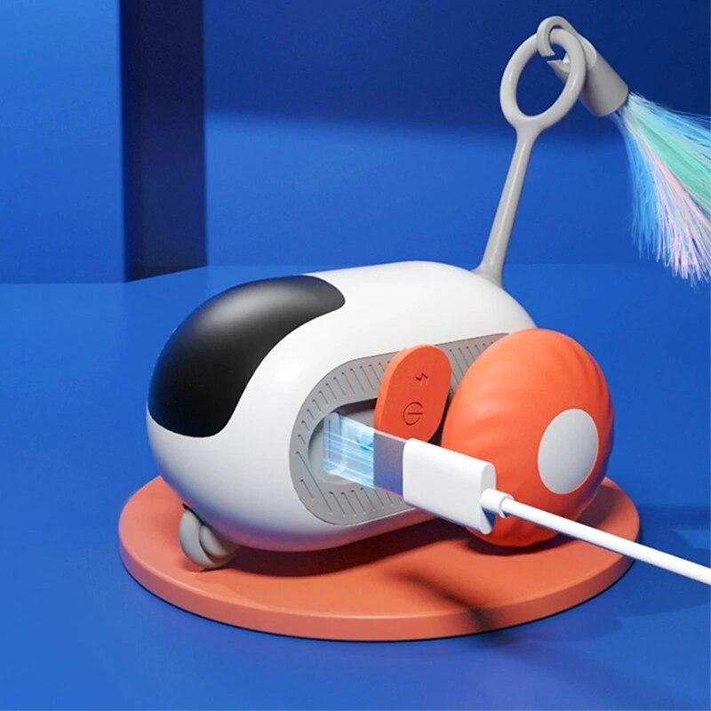 Умная игрушка для кошек с дистанционным управлением, 2 режима, автоматическое перемещение кошки, интерактивная игрушка, забавная электронная игрушка для дрессировки котят, электронные товары для домашних животных