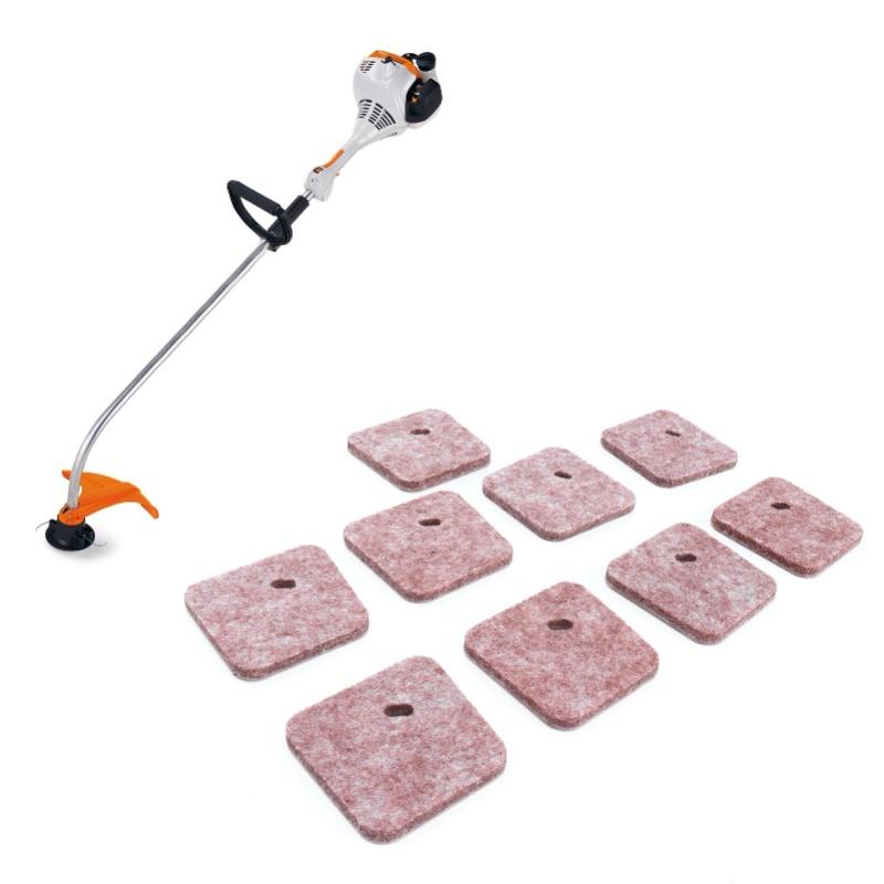 9 шт. Замена воздушного фильтра Подходит для STIHL FS38 FS45 FS46 FS55 HS45 FC55 HL45 FS55R KM55R