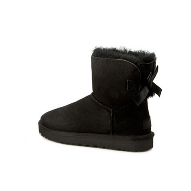 UGG Мини-Бейли Бант II Черный (Женский) Женские кроссовки 1016501-BLK