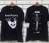 Bauhaus Band 2 Side Reprint Short Sleeve Black Unisex T Shirt Classic Style Unisex T-Shirt