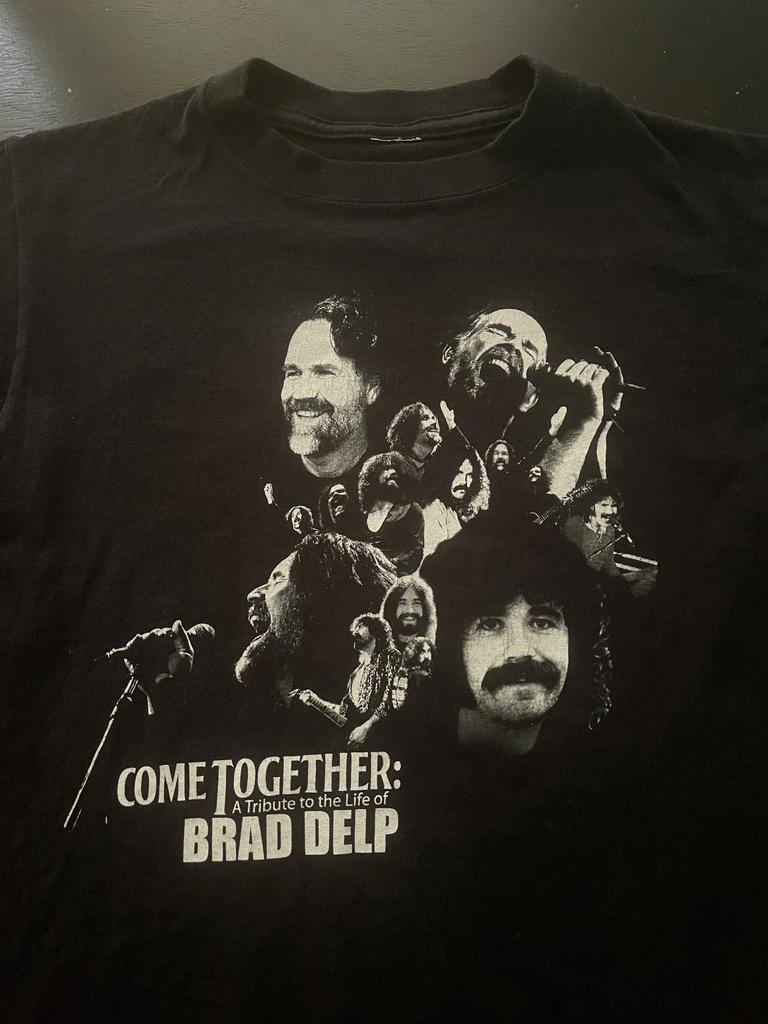 Come Together: Brad Delp 2007 Tribute 100% Cotton T-shirt Mens Tees Top, Black, Size: XS