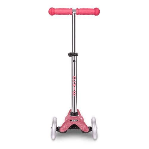 Trottinette à trois roues - Micro Mobility - MMD208 - Rose Glitter - LED - 1,95 kg