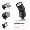 Professional Camera Flash Lamp Round Head Wireless 2.4G Zoom for A7RII A7R A58 A99 ILCE6000L A7RIII A7R3 A9 A77II A77