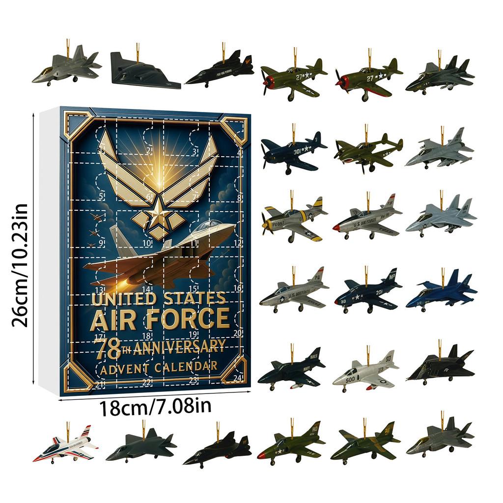 Горилла ВВС Балет Акриловое Дерево Украшение Адвент-календарь Слепая Коробка Подарок Для Праздничного Декора