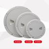 4/6/8 Inch Boat Hatches Deck Plate Round Plastic Marine Deck Cover Non Slip Detachable Double Waterproof for Marine Boat Yacht