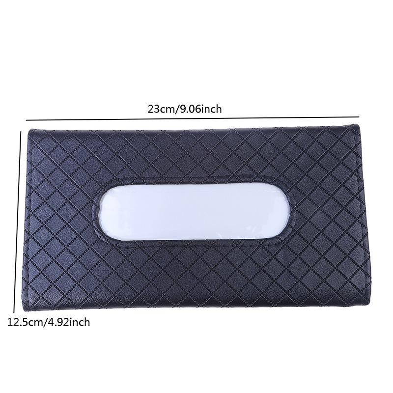 Car Tissue Box Towel Sets Car Sun Visor Tissue Box Holder Auto Interior Storage Decoration For BMW Car Decor Accessories NEW