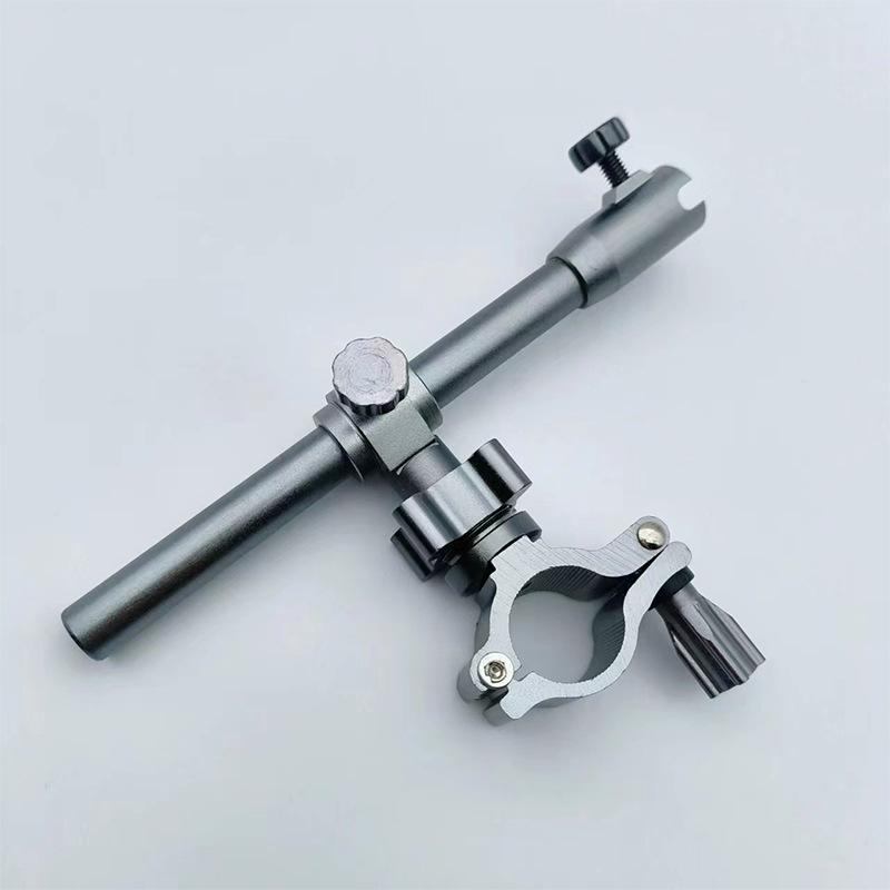 Набор стульев для рыбалки Европейский рыцарь: Универсальные аксессуары с турельной стойкой, защитой от рыбы и лотком для наживки.