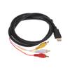 5Ft Hdmi To 3Rca/Av Converter Video Audio Converter Component Adapter Cable