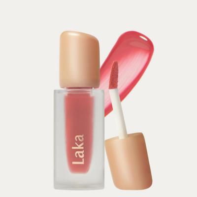 Тинт для губ Fruity Glam 4,5 г | Натуральные цвета / точечные цвета / гламурные оттенки | Стойкий корейский косметический тинт для губ Glossy Vegan.