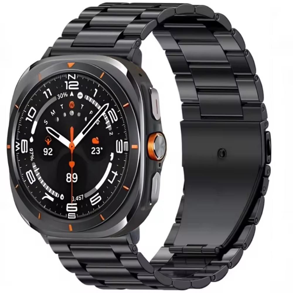 Ремешок для Samsung Galaxy Watch 8-7 Ultra 47 мм Металлический Браслет из Нержавеющей Стали Ремешок для Galaxy Watch 8-8 Classic 40/44 мм 46 мм