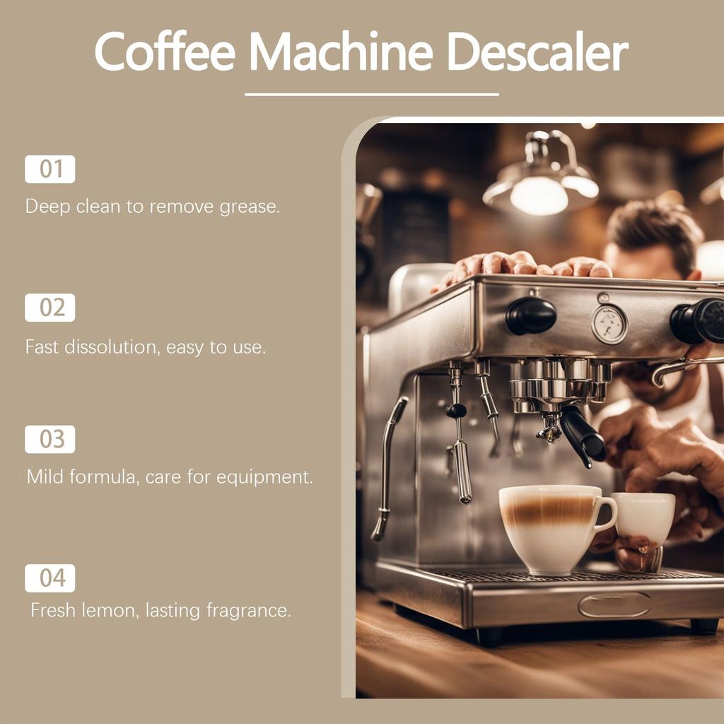 Средство для удаления накипи из кофемашин Универсальное средство для удаления накипи из кофемашин, эффективное средство для удаления накипи 100 мл