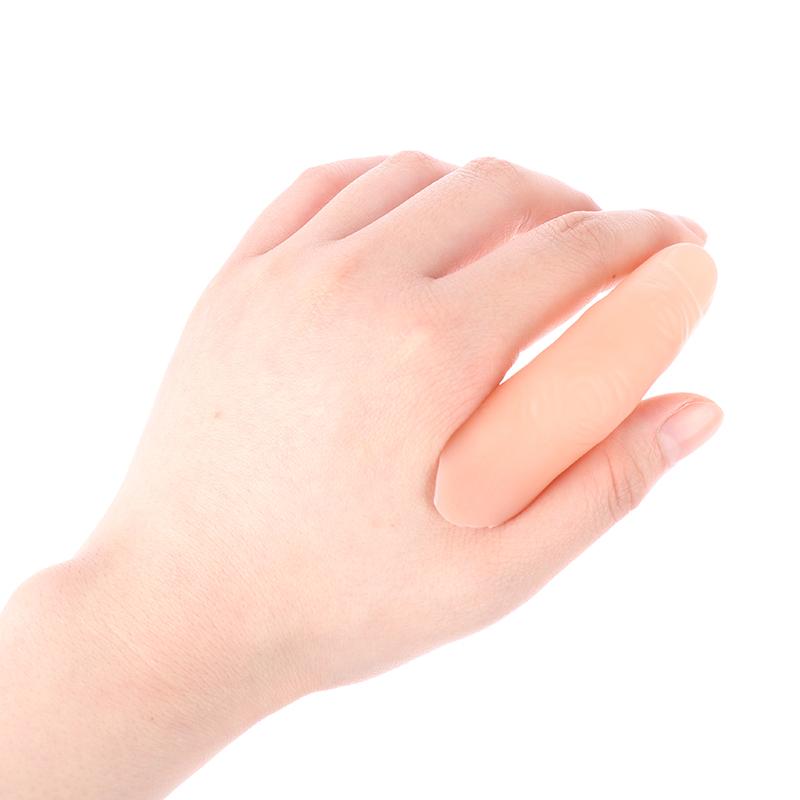 Sixth Finger Simulation Finger Cover Long Thumb Cover Fake Finger Magic Accessories Magic Props