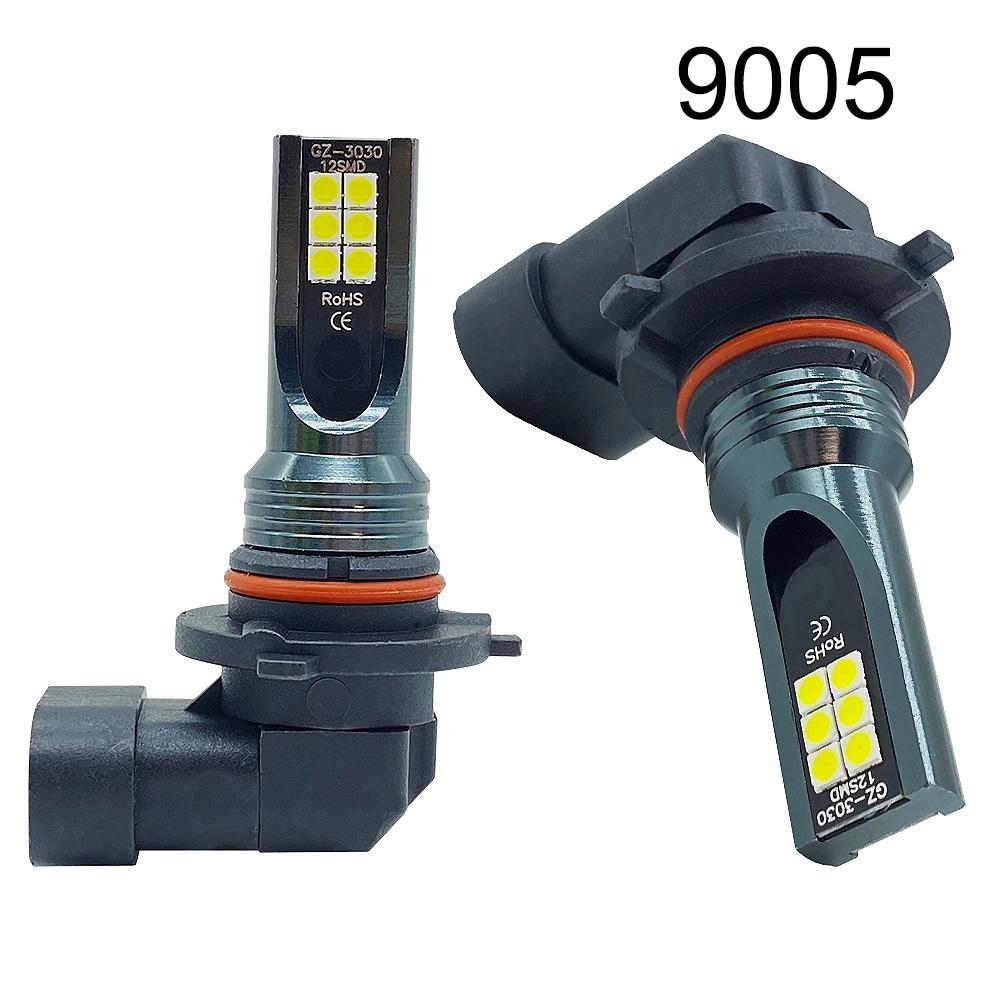 2Pcs Fog Lights 30SMD H1 H3 H8 H9 H11 LED Car Light Auto H1 H3 H8 H9 H11 Auto Fog Lamps 9005 9006 HB3 HB4 Light 12v 24V 80W