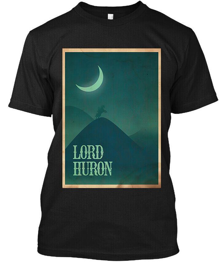 Новый популярный! Lord Huron Американская фолк-музыкальная группа Ретро Графическая футболка S-5XL Унисекс Футболка