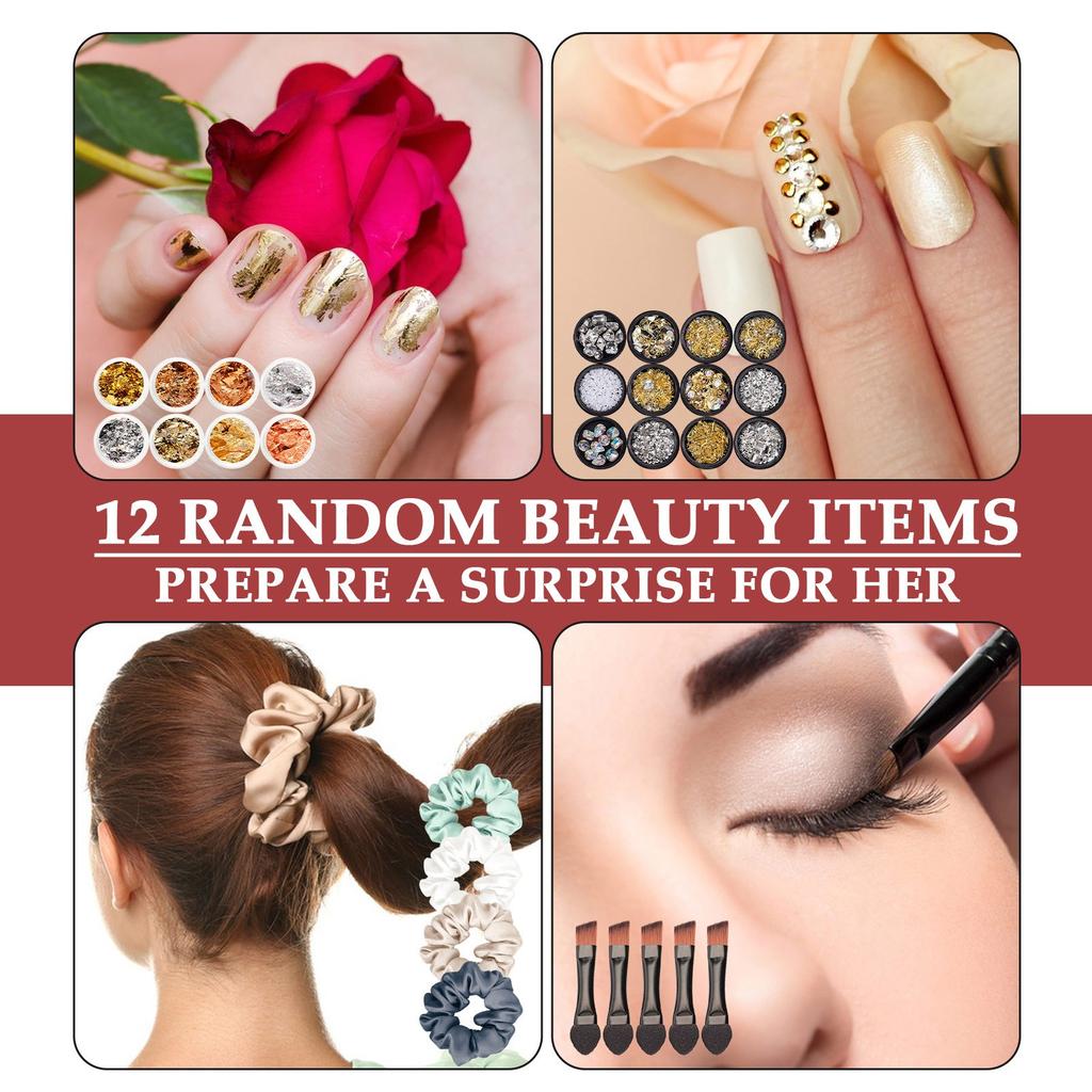 Рождественский календарь обратного отсчета Подарочная коробка с 24 сюрпризами для ухода за лицом Увлажняющая и увлажняющая подарочная коробка