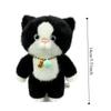 Soft Animal Little Cat Keychain Fluffy Stuffed Kitten Keyring  Backpack Decor