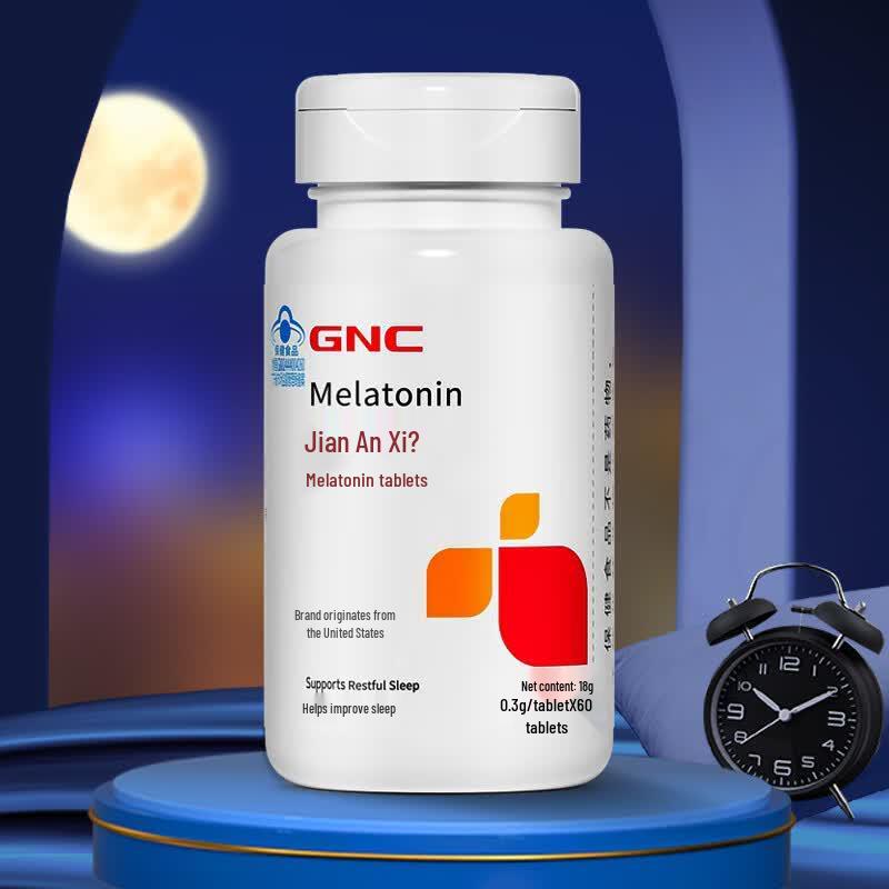 Таблетки GNC Мелатонин и Витамин B6