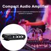 ST-838 2.1 Channel Amplifier Aluminum Alloy HiFi Power Amplifier Bass And Treble Adjustment Stereo Audio Amplifier for Car Home Use