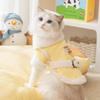 Cat Clothes Autumn and Winter Ragdoll Cat Warm Two-legged Cotton-padded Clothes Pet Dog Dog Kitten Cat Kitten Anti-hair Loss Clothing
