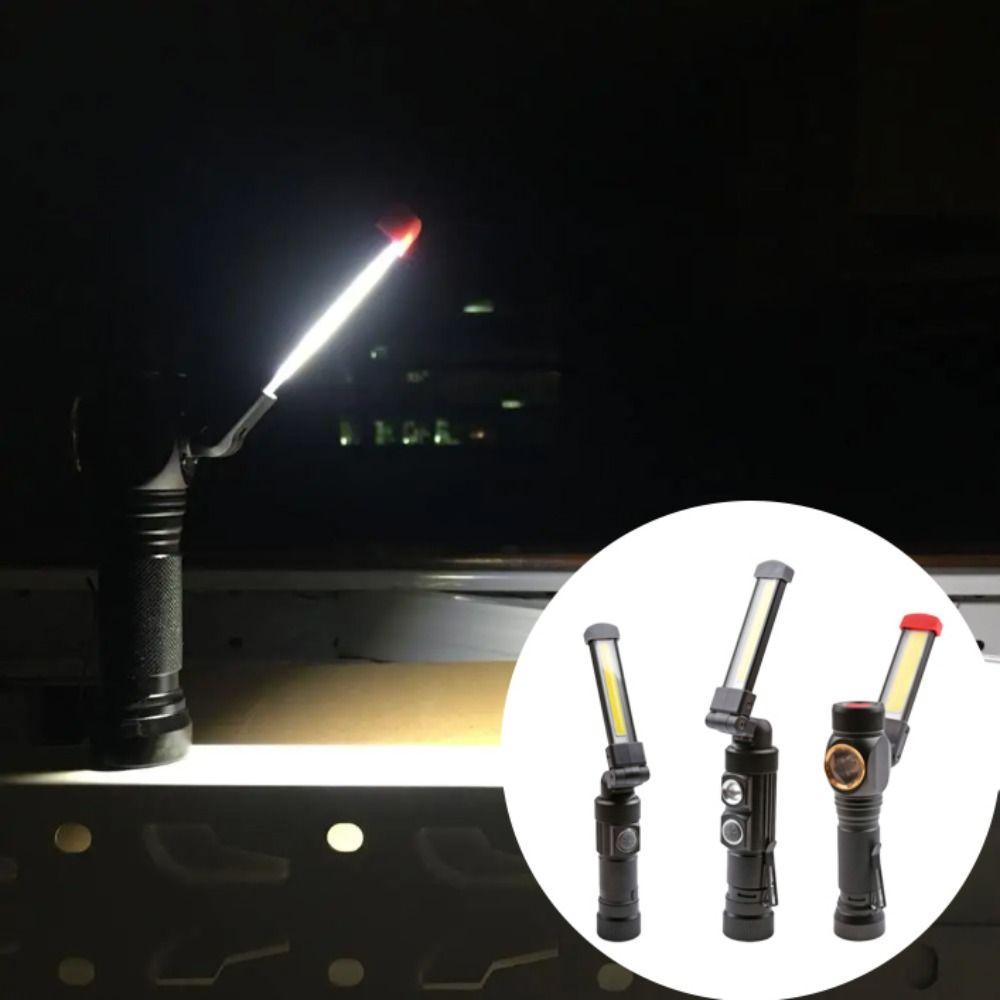 Портативная складная USB-зарядка COB Аварийная лампа USB-зарядка Технология COB Магнитный задний фонарь Магнитная точка 360°