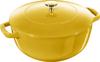 Рисоварка staub Citron S с двумя ручками, литая эмалированная, 1 чашка, совместимая с IH, японская Citron "Wanabe 16 см" [Авторизованный продукт] Wa-NABE Z1029-297